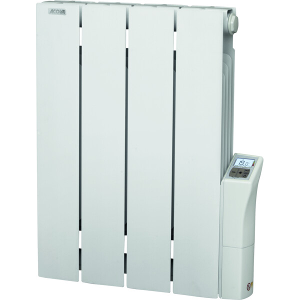 Atoll prem's el régulation digitale, blanc ral 9010, 500 w, h575 mm / l477 mm  - Acova - TAG-050-046/CF