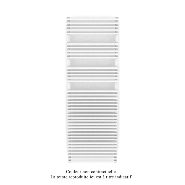 Cala sym. ec racc.centré, blanc ral 9016, 1133w, h 1761mm / l 596mm, racc. s038 - Acova - LN-176-060-05