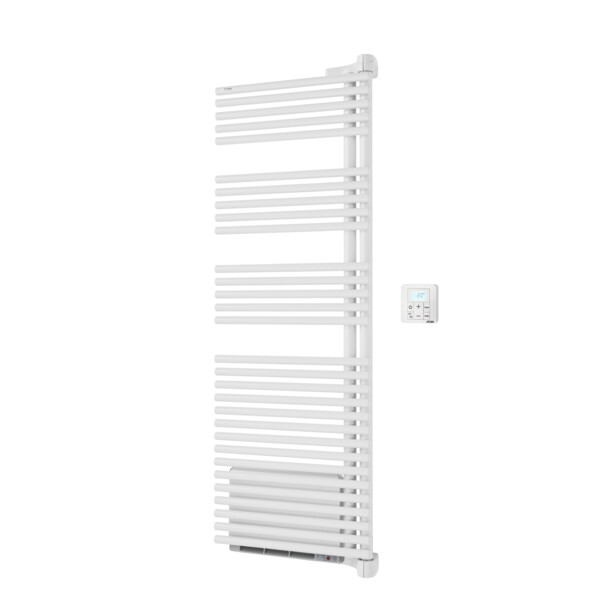 Cala twist air ec droite, blanc ral 9016, 672w, h 1478 mm / l 496 mm - Acova - LNRT145-050IFS