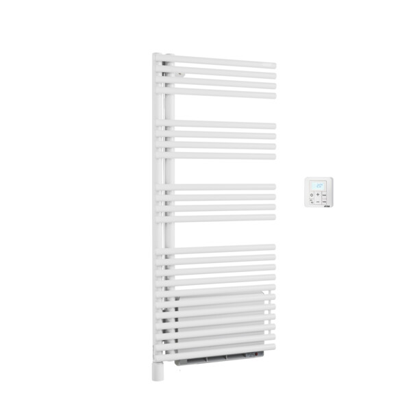 Cala twist air el gauche, blanc ral 9016, 500w, h 1226 mm / l 496 mm - Acova - TLNLT112-050IFS