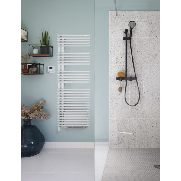 Cala twist air el gauche, blanc ral 9016, 750w, h 1476 mm / l 496 mm - Acova - TLNLT145-050IFS