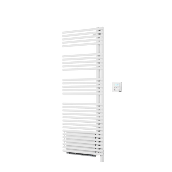 Cala twist air el droite, blanc ral 9016, 750w, h 1476 mm / l 496 mm - Acova - TLNRT145-050IFS