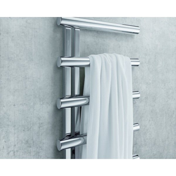 Chime ec, acier inoxydable, 377w , h 1380 mm / l 500 mm , racc. 4390 / 4580 - Acova - CHI-140-050