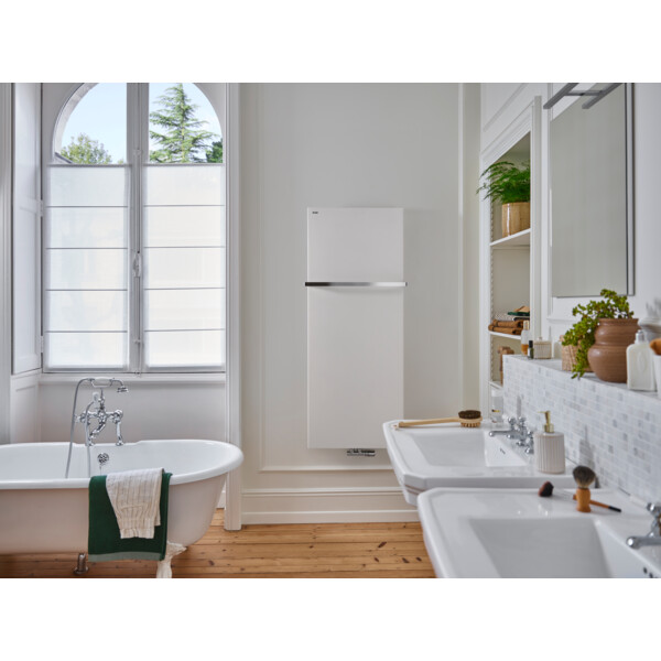 Alizéa spa ec face lisse, couleur, 837w, h 1500 / l 600 mm, barre couleur - Acova - ALI-150-060C