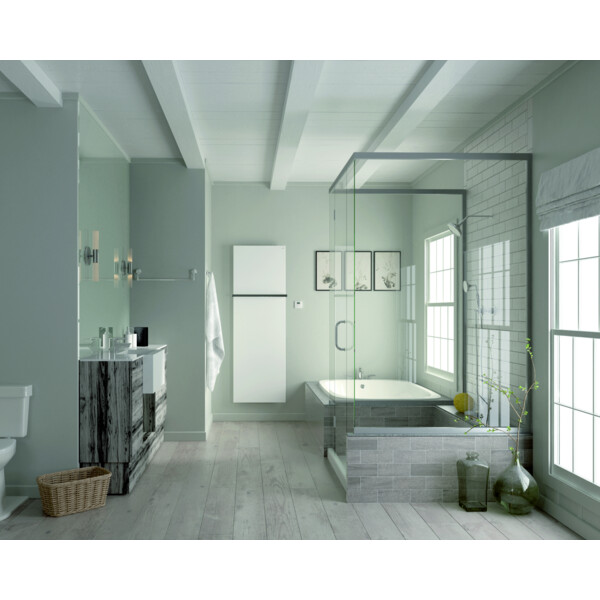 Alizéa spa el face lisse, blanc ral 9016, 500w, h 1800 / l 500 mm, barre blanc - Acova - TALI-180-050/GF