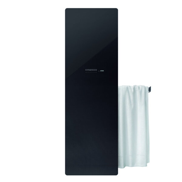 Versus el, surface verre en finition noire, 600w , h 1500 mm / l 475 mm  - Acova - VSB-150-048