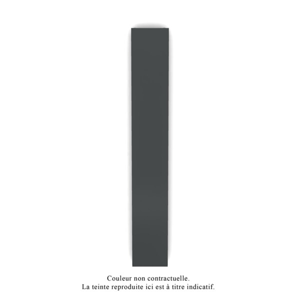 Altima EC vertical, face lisse, couleur, 578W, H 2013 mm / L 305 mm - Acova - HM-200-030C