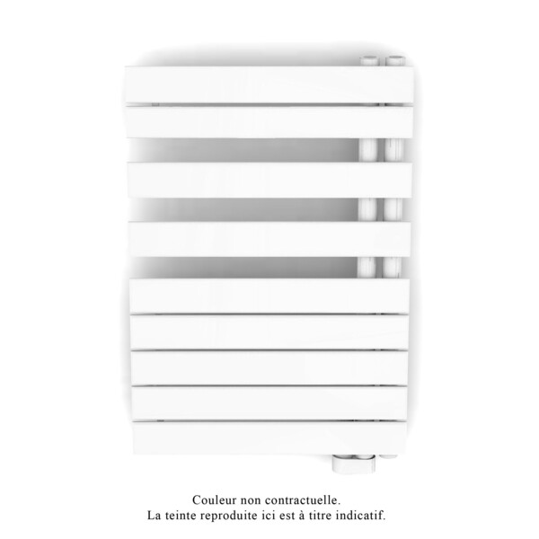 Fassane Spa Asym EL droite, régul IHD, Blanc RAL 9016, 500W,H860mm / L550mm - Acova - TFRSR050055EDAF