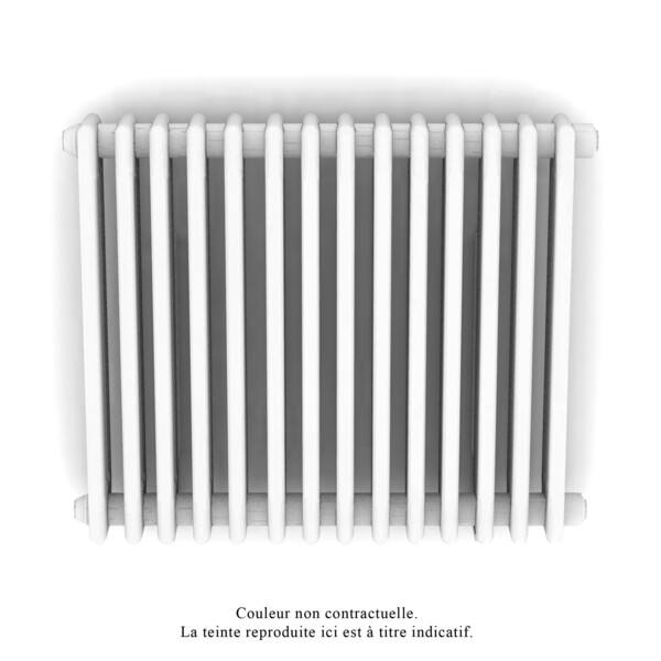 Radiateur électrique 1000W Acova Vuelta TMC6 tubulaire sans régulation horizontal blanc - Acova - TMC6-100-076-SR