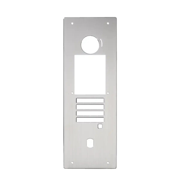 Façade pour gtdmblvn en inox a316l avec 6 vis et boîtier d'encastrement - Aiphone - PGTBI3166V