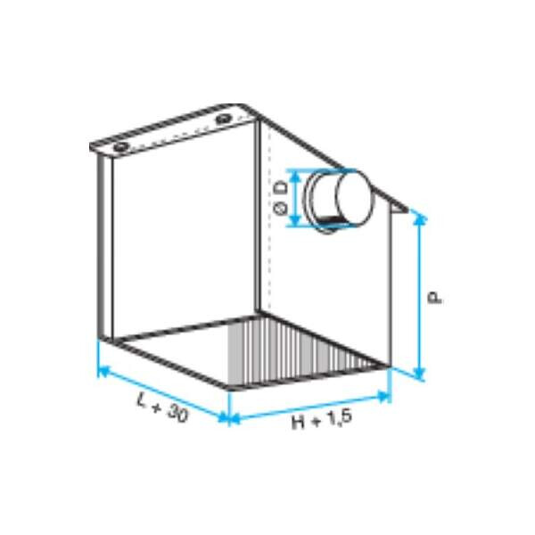 Aldes sf 704 - 375 x 375 mm - diffuseur aluminium carré à noyau amovible - Aldes - 11051551