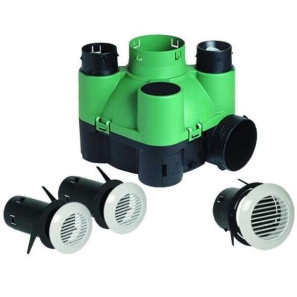 Aldes kit Sekoia vmc habitat individuel simple flux autoréglable - 2 piquages - Aldes - 11026114