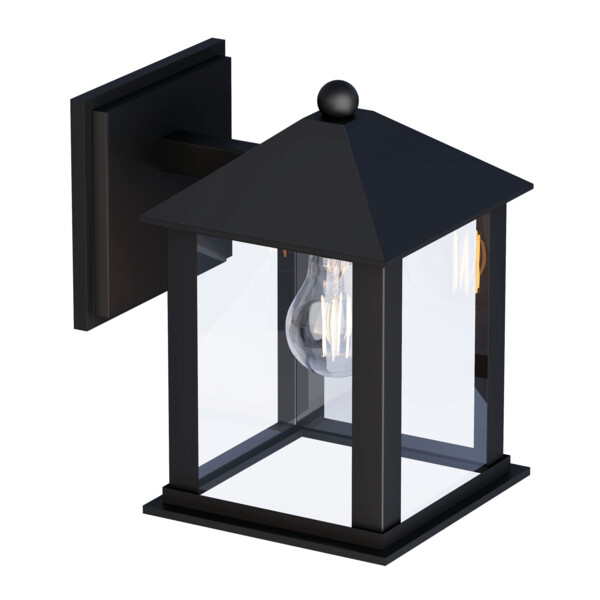 Applique E27 Aric Saturnin IP43 60W max. graphite - Aric - 3153
