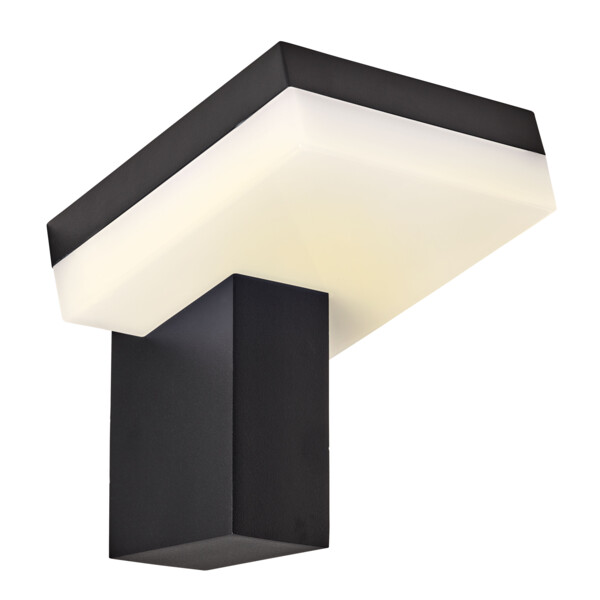 Applique LED Aric Toise IP54 8W 3000K 600lm gris anthracite - Aric - 3156