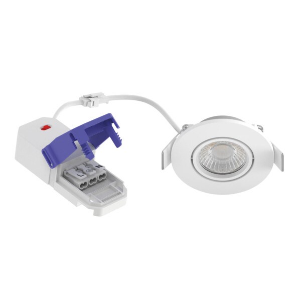 Spot encastré LED Aric Edos CCT 6W 2700 à 4000K blanc orientable - Aric - 11060