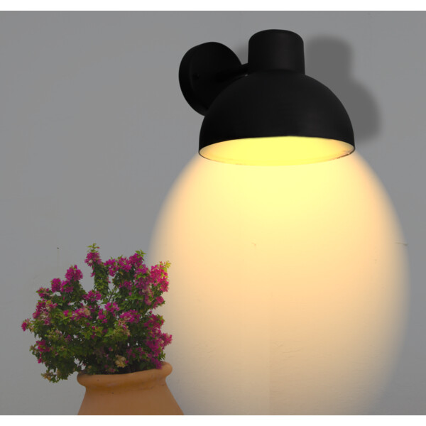 Applique Noire E27 60 W max DALIA Arlux - Arlux - 117110