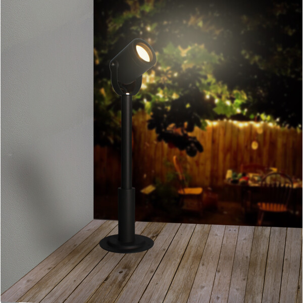 Potelet Anthracite 45 cm GU10 35 W max SPOTY Arlux - Arlux - 117134