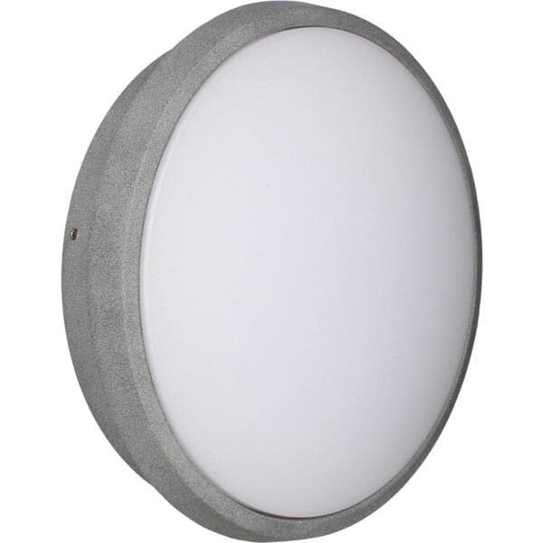 Applique Ronde Grise IP44 LED 18 W 1220 lm 3000 K LUNA Arlux - Arlux - 117150
