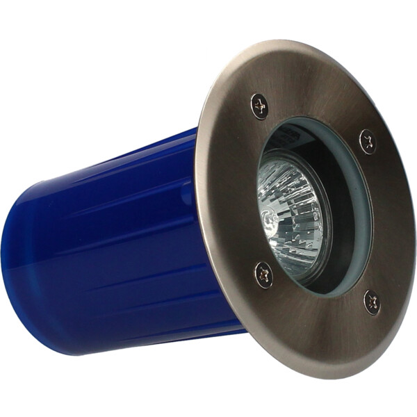 Kit de 3 Spots Ronds Inox Enterrés GU10 5 W 3000 K 3x350 lm Ø 120 mm TULIP Arlux - Arlux - 500155