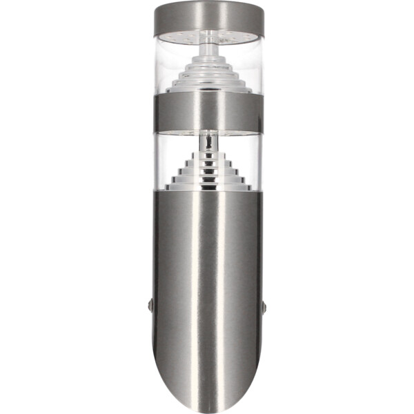 Applique torche LED Arlux Castellane IP54 9W 4000K 1000lm inox  - Arlux - 111351