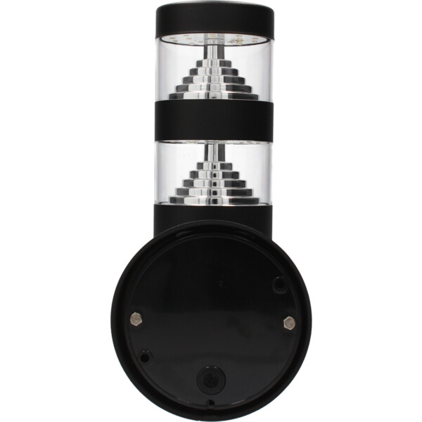 Applique montante LED Arlux Castellane IP54 9W 3000K 1000lm acier - Arlux - 111354