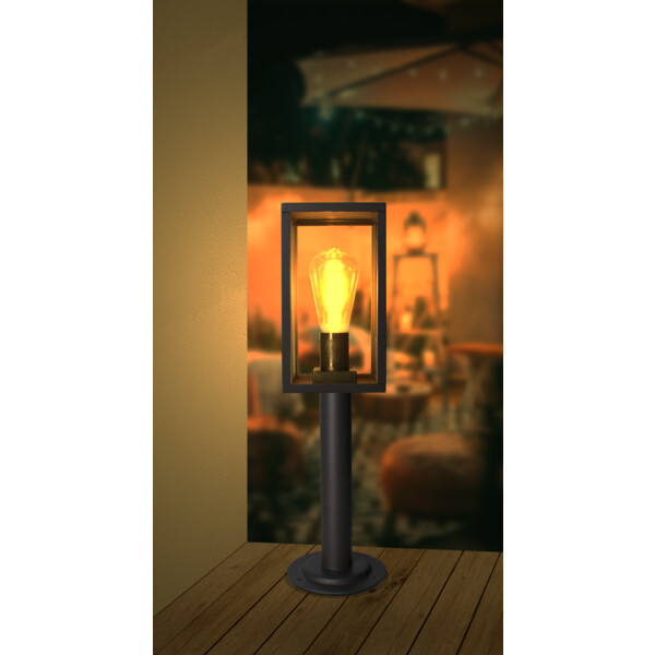 Borne LED Arlux Solveig 48cm IP44 7W 2700K 800lm anthracite - Arlux - 111922