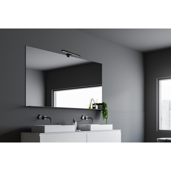 Applique Salle de Bain Noire LED 5 W 4000 K 350 lm PARMA Arlux - Arlux - 115125