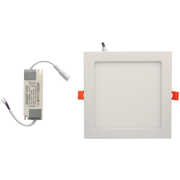 Spot encastré Blanc Carré 170x170 mm LED 12 W 4000 K 1080 lm ONYX R2 Arlux - Arlux - 731630