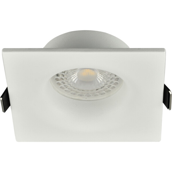 Spot Carré Blanc pour Lampe Ø 50 mm Douille GU10 Inclinable SEC-202 Arlux - Arlux - 851404