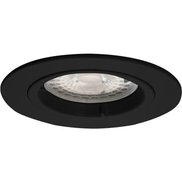 Spot encastré LED GU10 Arlux SPT201 5W 4000K 380lm noir - Arlux - 950034