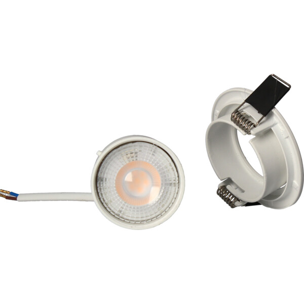 Kit de Spot Encastré Blanc Orientable Module LED 5 W 2700 K 400 lm Ø 82 mm SPT202 Arlux - Arlux - 950060