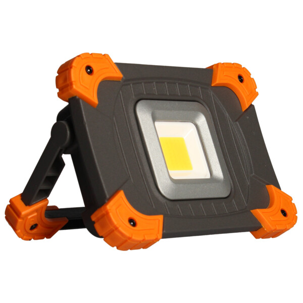 Projecteur Anthracite-Orange sur Batterie LED 10 W 4000 K 1100 lm SERIE W Arlux - Arlux - 200434