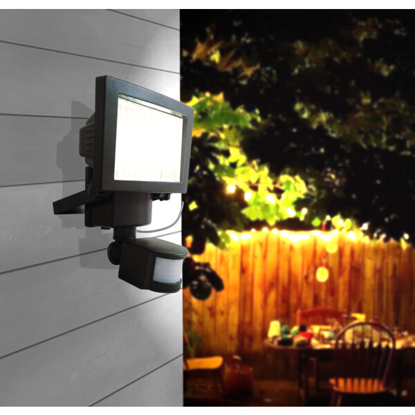 Projecteur Solaire Anthracite avec Détecteur Infrarouge 8 W 6000 K 1000 lm 108 LEDS Arlux - Arlux - 200270