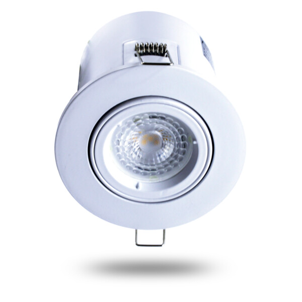 Spot encastré LED GU10 Arlux SPT204 5W 2700K 380lm blanc orientable utilisation BBC - Arlux - 950091