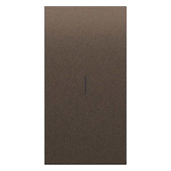 Enjoliveur interrupteur 2 modules Bronze - Living Now - Arnould - BTKB01M2