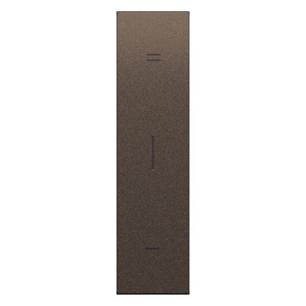 Enjoliveur variateur 1 module 3 fils Bronze - Living Now - Arnould - BTKB01N