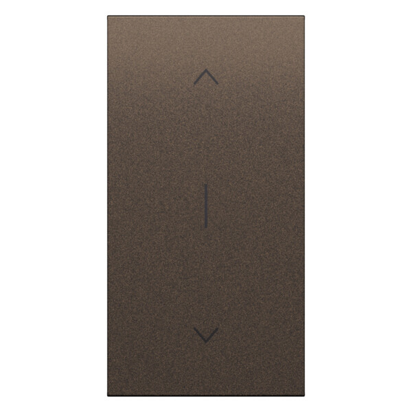 Enjoliveur commande volet 2 modules Bronze - Living Now - Arnould - BTKB05M2