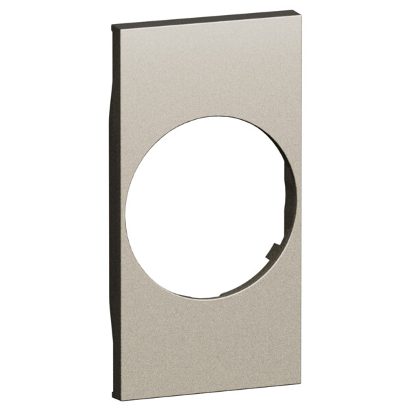 Enjoliveur prise de courant 10/16A 2 modules Champagne - Living Now - Arnould - BTKC04