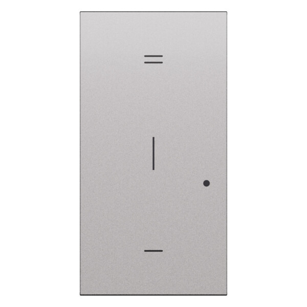 Enjoliveur variateur 2 modules 2 fils Acier - Living Now - Arnould - BTKS01M2P