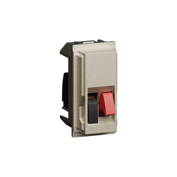 Prise haut‑parleur Home Cinema Champagne - Living Now - Arnould - BTKC4294