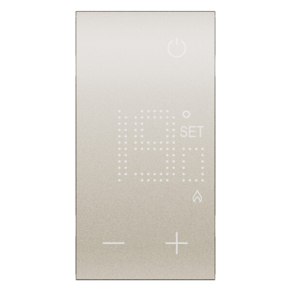 Thermostat d'ambiance 230 V Champagne - Living Now - Arnould - BTKC4441