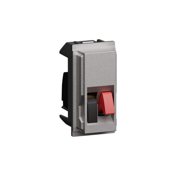 Prise haut‑parleur Home Cinema Acier - Living Now - Arnould - BTKS4294