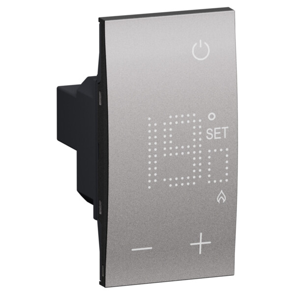 Thermostat d'ambiance 230 V AC Acier - Living Now - Arnould - BTKS4441