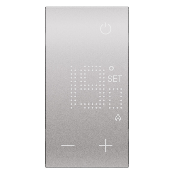 Thermostat d'ambiance 230 V AC Acier - Living Now - Arnould - BTKS4441