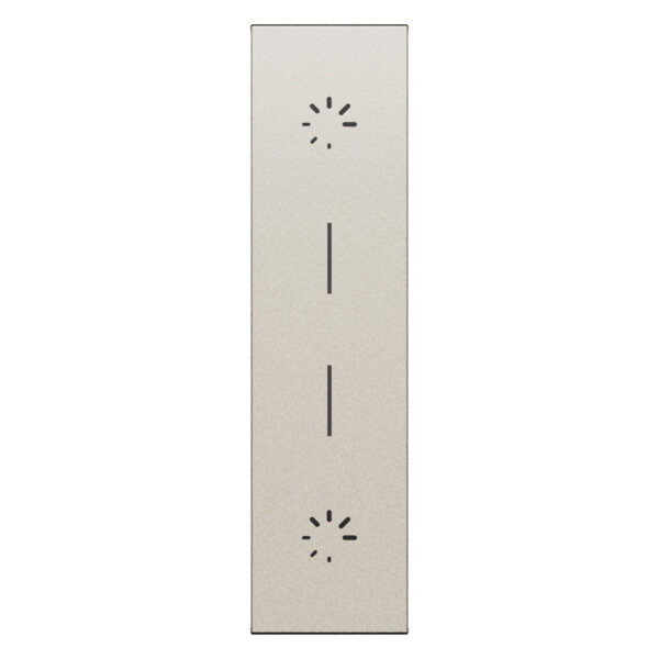 Enjoliveur double variateur 1 module - Champagne - Living Now - Arnould - BTKCM20MH