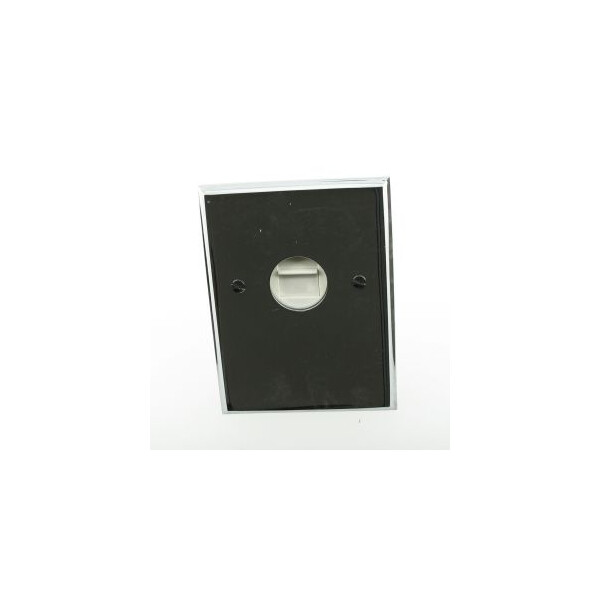 Prise pour câble éthernet Chrome Europa Arnould murale - Arnould - 671V3101