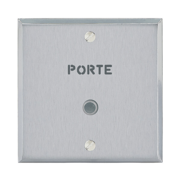 Guichet lumineux 'Porte' Arnould ART mémoire acier brossé - Arnould - 67191