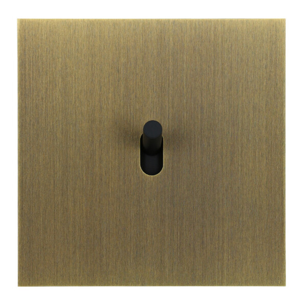 Art d'Arnould univers Epure va-et-vient ou interrupteur 10A - bronze - Arnould - 67301