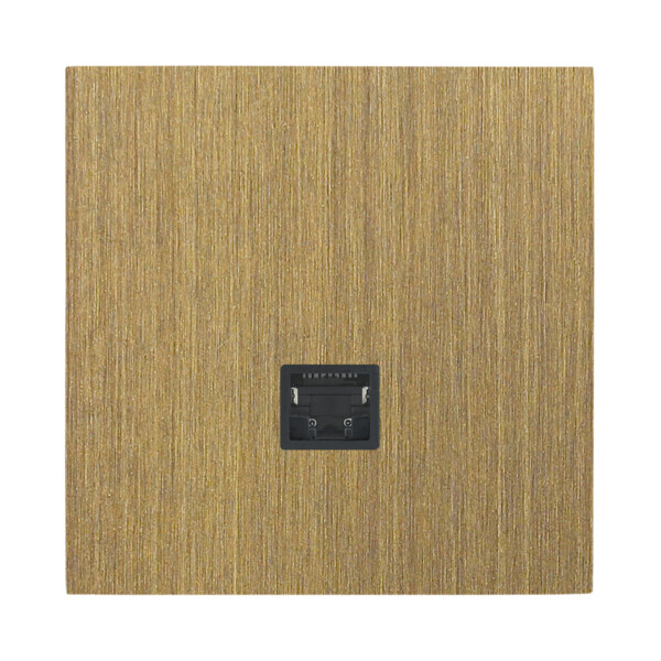 Prise RJ45 cat. 6 FTP Arnould ART épure bronze - Arnould - 67325