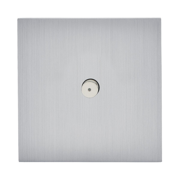 Poussoir lumineux Arnould ART épure acier brossé - Arnould - 67411